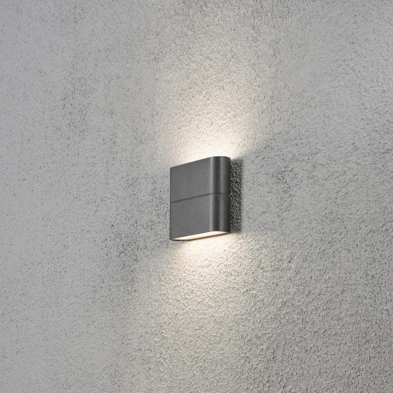 Konstsmide Buiten Wandlamp Chieri | Max. 1x 100W E27 | Groen Aluminium | IP44 | Met Bewegingssensor thumbnail 2