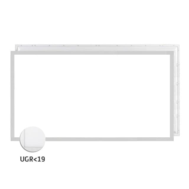 ELP LED Paneel 120x60cm | 60W 3000K/6000K 6600Lm | 830/860 IP40 | Back-lit<UGR19 CCT thumbnail 2