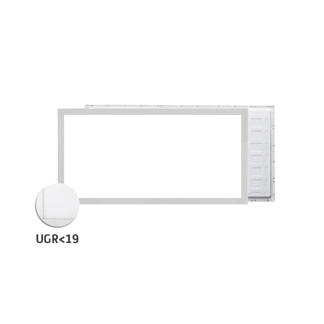 ELP LED Paneel 60x30cm | 22W 3000K/6000K 2310Lm | 830/860 IP40 | Back-lit<UGR19 CCT thumbnail 2