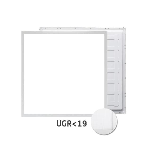 ELP LED Paneel 60x60cm | 32W 3000K/6000K 4000Lm | 830/860 IP40 | Back-lit CCT<UGR19 thumbnail 2