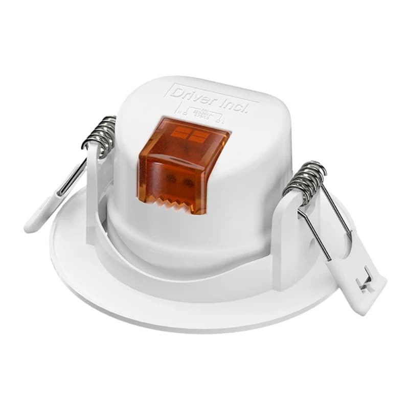 ELP LED InbouwspotØ68mm | 6W 3000K 550Lm | 930 40° IP20 | Triac Dimbaar | Wit Zwart 3CCT thumbnail 2