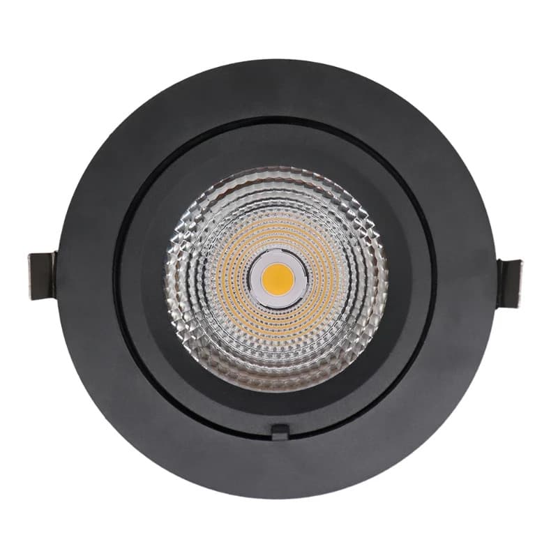 ELP LED BanaanspotØ175mm | 44W 4000K 4000Lm | 940 38° | Zwart Gimbal Power Switch thumbnail 2