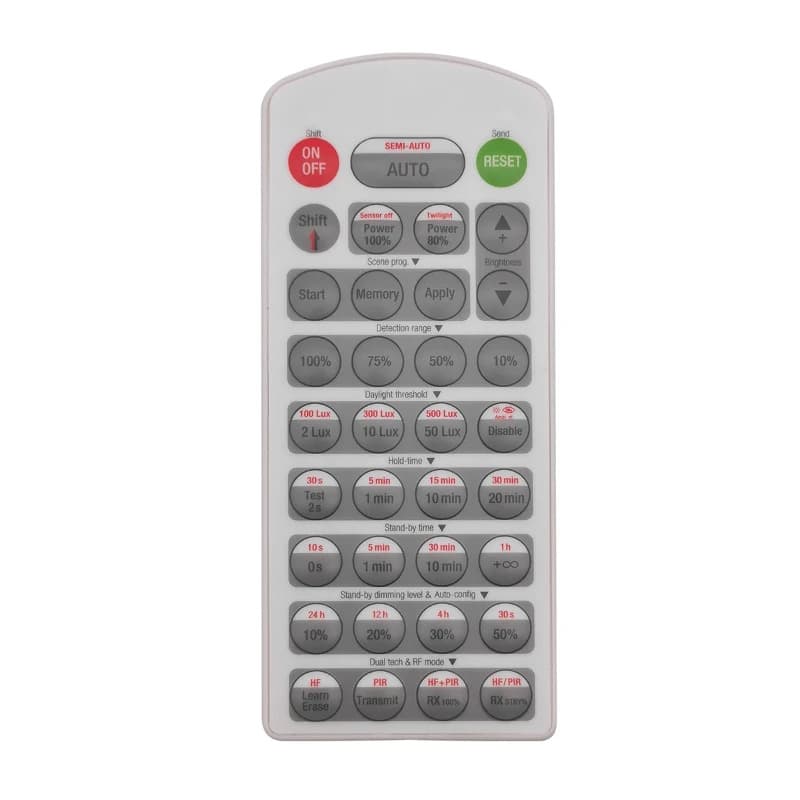 Performance in Lighting Lichtregelsysteemcomponent | A+PW AFSTANDBEDIENING/REMOTE CONTROL-Afstandsbediening