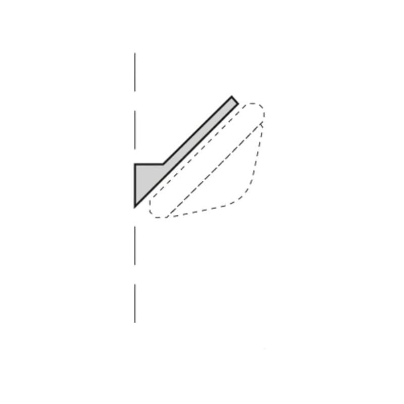 Performance in Lighting Onderdeel | SUPERDELTA WANDBEUGEL ZWART-Wandbeugel | 008943