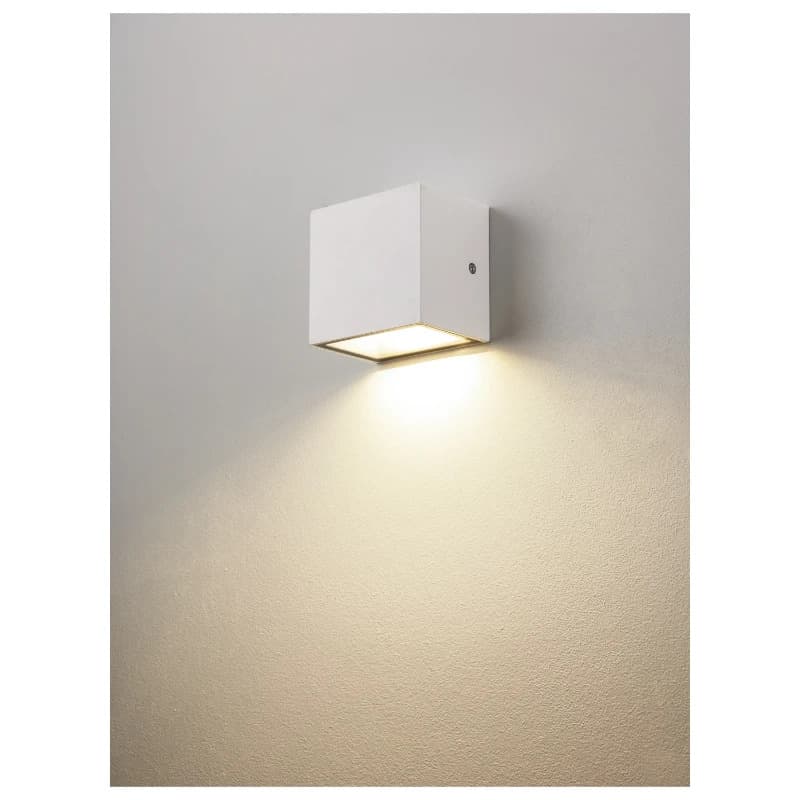 SLV LED Wandlamp | 6.2W 3000K/4000K 620lm 830/840 | IP65 Wit | SITRA thumbnail 2