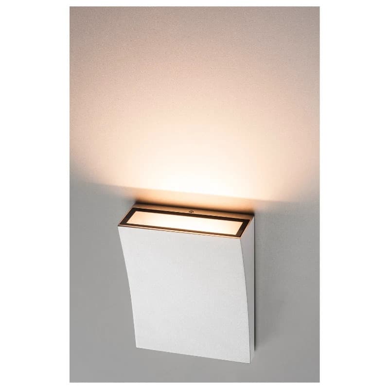 SLV LED Wandlamp | 10W 3000K 840lm 830 | IP44 Wit | DELWA thumbnail 2