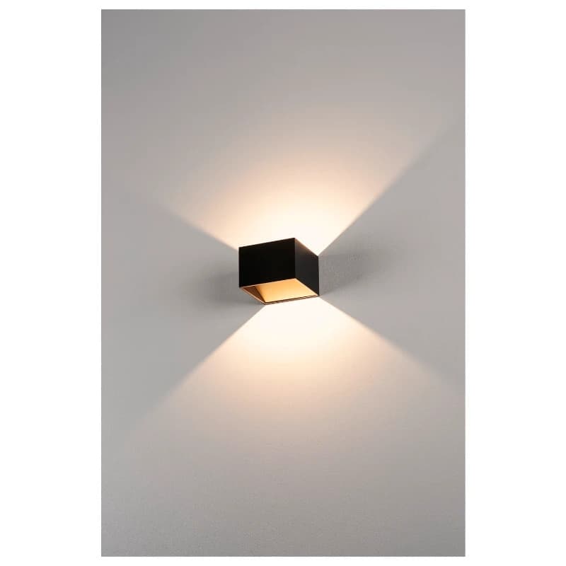 SLV LED Wandlamp | 6W 3000K 300lm 930 | IP20 Zwart | LOGS thumbnail 2