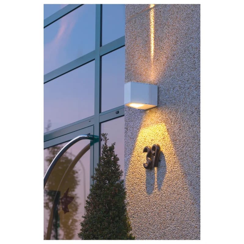 SLV LED Wandlamp | 18W 3000K 740lm 830 | IP44 Wit | OUT-BEAM thumbnail 2