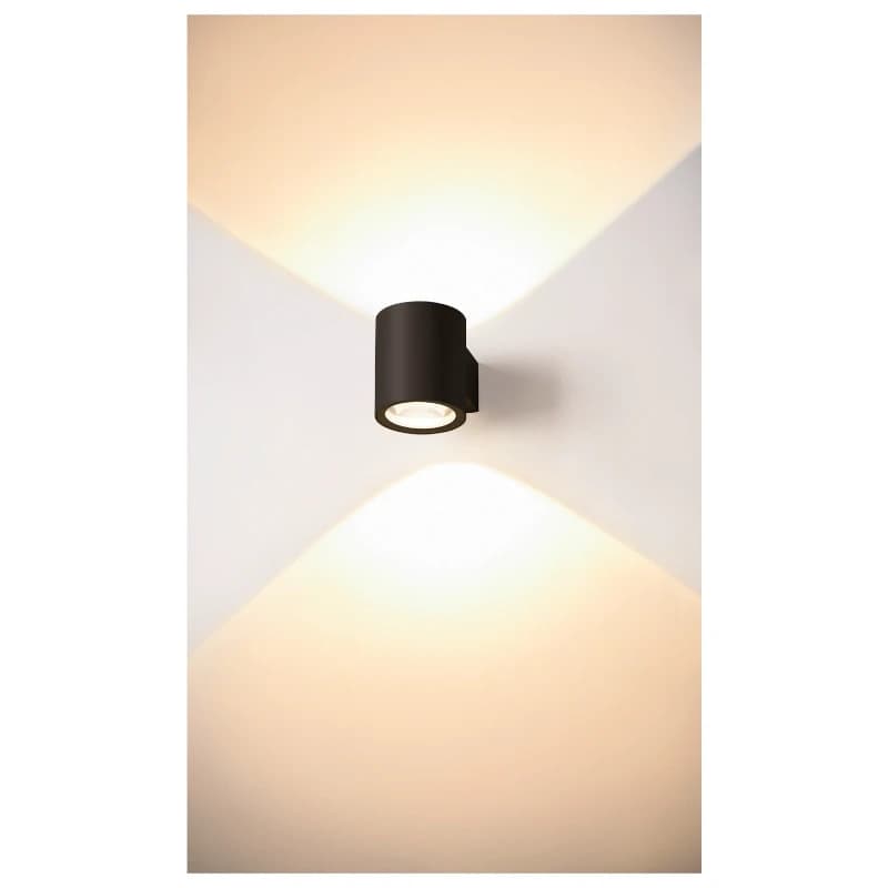 SLV LED Up-Downlighter | 15W 2000K 44lm 920 | IP20 Dimbaar Zwart | OCULUS thumbnail 2