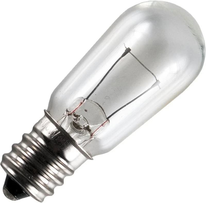 Schiefer E12 Gloeilamp | 6W 24V 250mA 2500K | 19x46mm | 10 stuks thumbnail 2