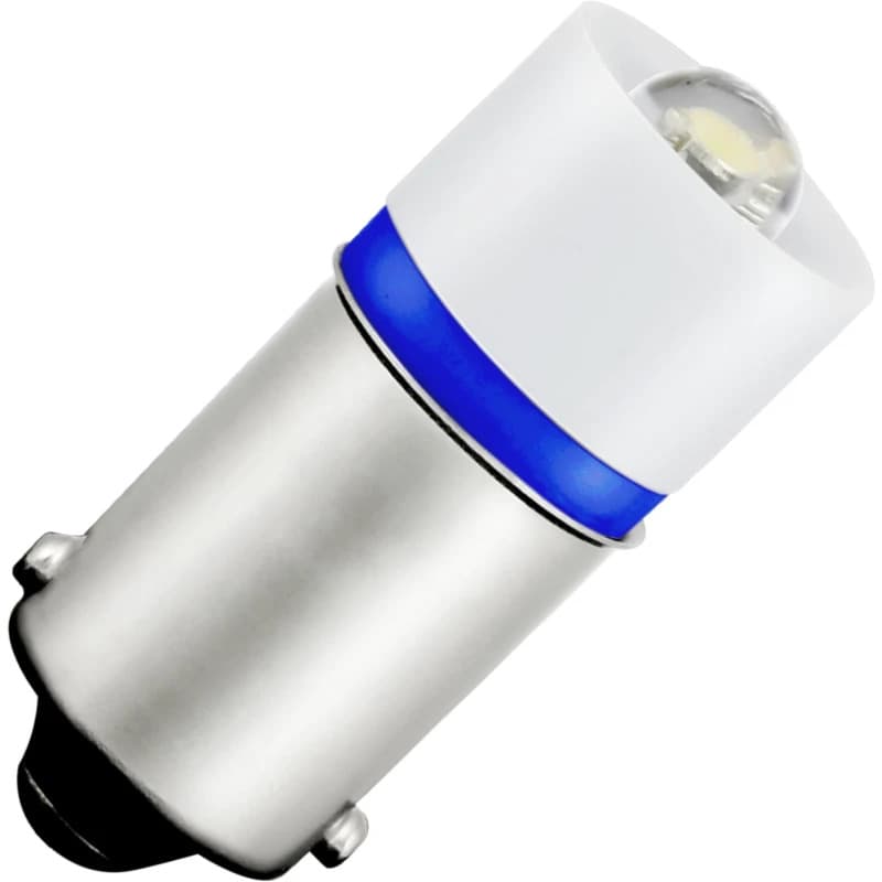 Schiefer BA9s LED Lamp | 0.56W 24V/28V 20mA Blauw | 10x23.5mm | 10 stuks thumbnail 2