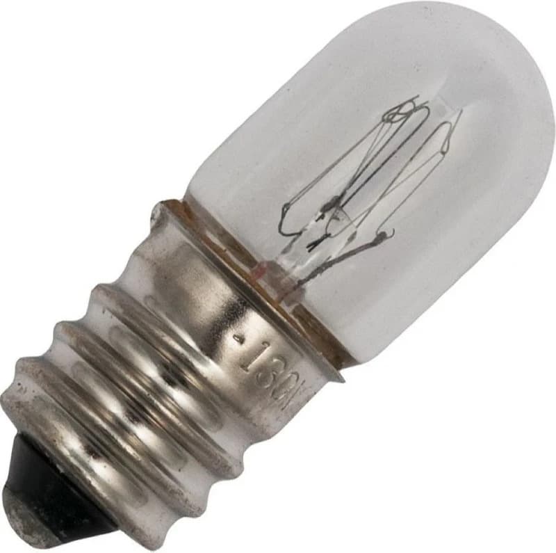 Schiefer E12 Gloeilamp | 5W 220V 22mA 2500K | 13x33mm | 10 stuks
