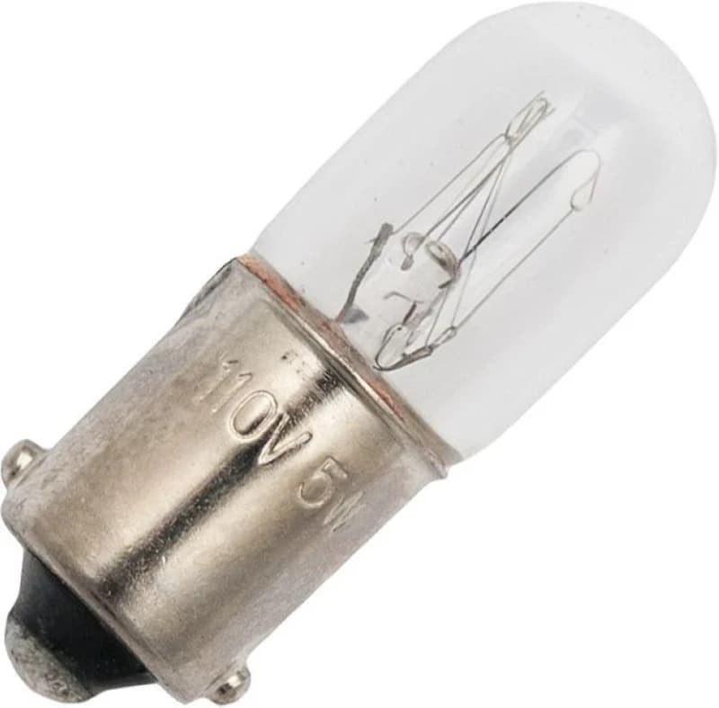 Schiefer BA9s Gloeilamp | 2.6W 130V 20mA 2500K | 10x28mm | 10 stuks thumbnail 2