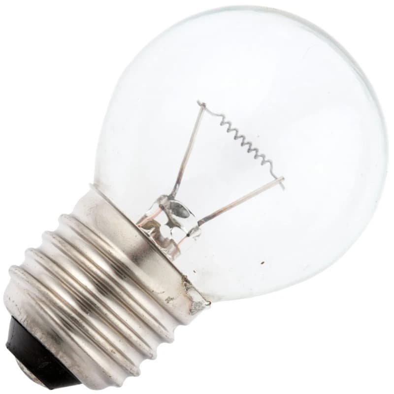 Schiefer E27 Kogel Gloeilamp | 25W 2700K 220lm 24V | Dimbaar