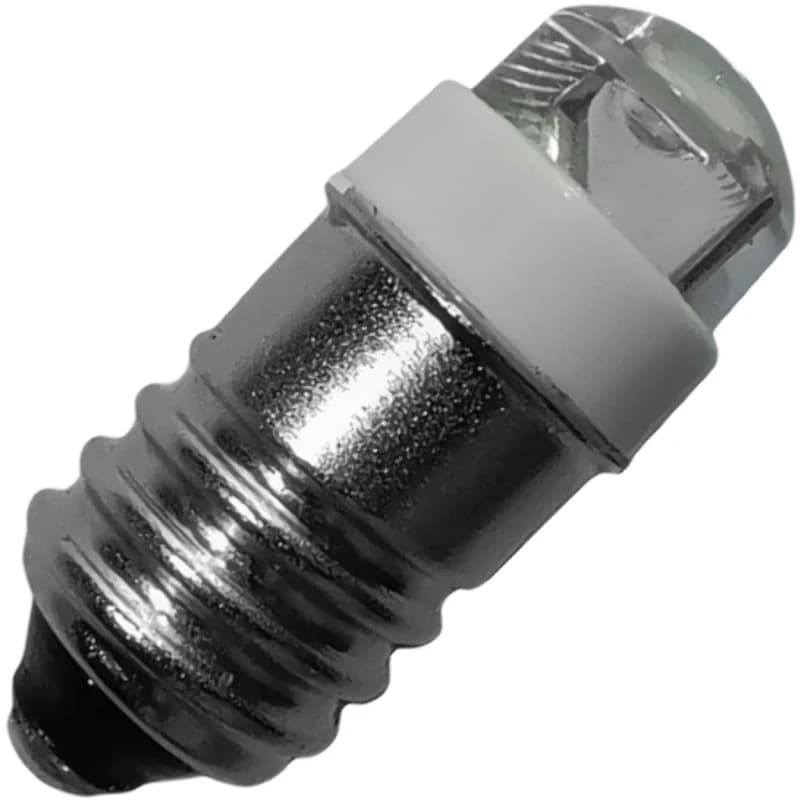 Schiefer E10 LED Lamp | 0.5W 1V/9V 150mA 6500K | 11x23mm | 10 stuks