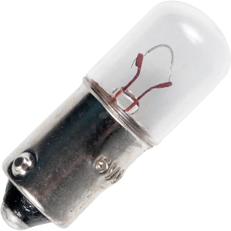 Schiefer BA9s Gloeilamp | 5W 6V 833mA 2500K | 10x28mm | 10 stuks