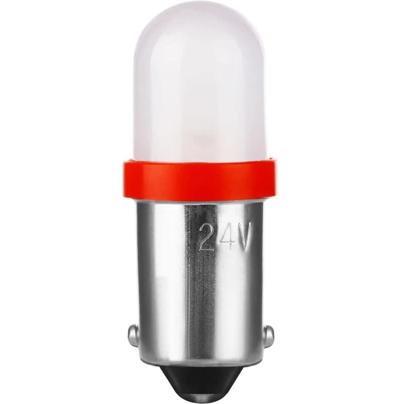 Schiefer BA9s LED Lamp | 0.65W 130V 5mA Rood | 8.5x28mm | 10 stuks thumbnail 2