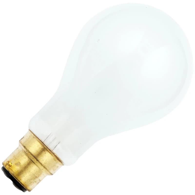 Schiefer Ba22d Gloeilamp | 150W 2700K 1650lm 235V Mat | Dimbaar