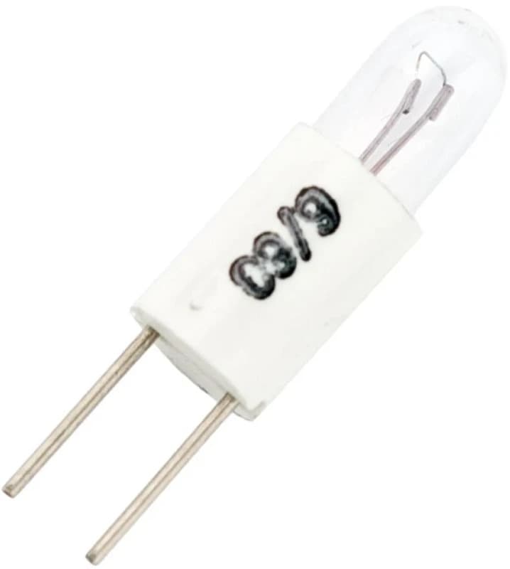 Schiefer Bi-pin Gloeilamp | 0.36W 6V 60mA 2500K | 4.5x16mm | 10 stuks