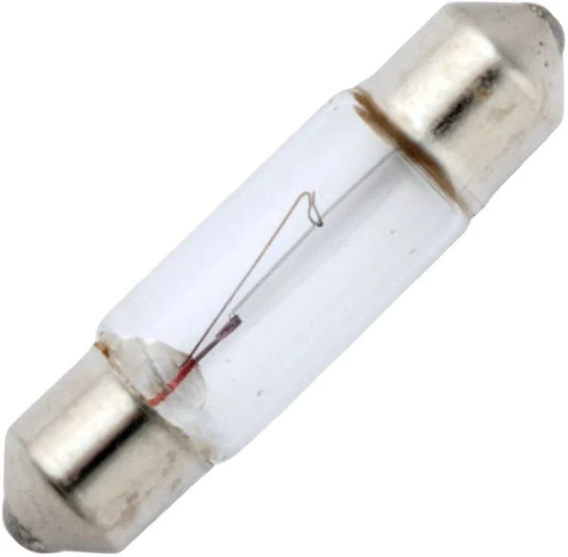 Schiefer S7 Gloeilamp | 5W 48V 104mA 2500K | 8x31mm | 10 stuks thumbnail 2