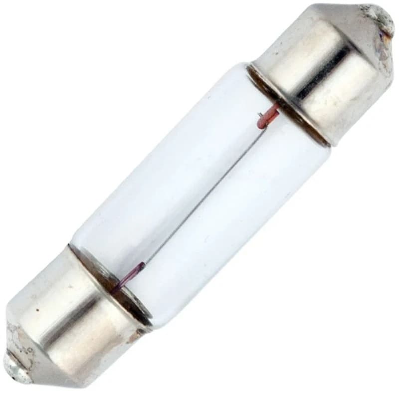 Schiefer S7 Gloeilamp | 5W 12V 416mA 2500K | 8x31mm | 10 stuks thumbnail 2