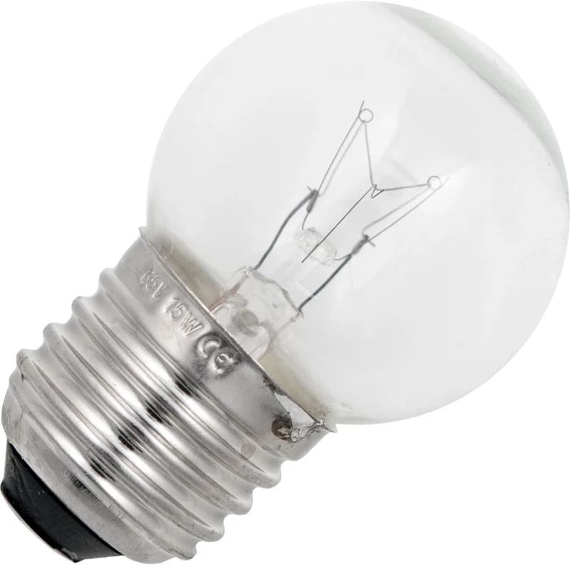 Schiefer E27 Kogel Gloeilamp | 10W 2700K 60lm 65V | Dimbaar