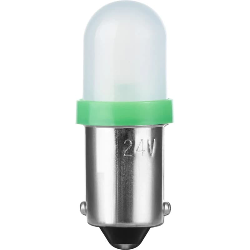Schiefer BA9s LED Lamp | 0.69W 230V 3mA Groen | 8.5x28mm | 10 stuks thumbnail 2