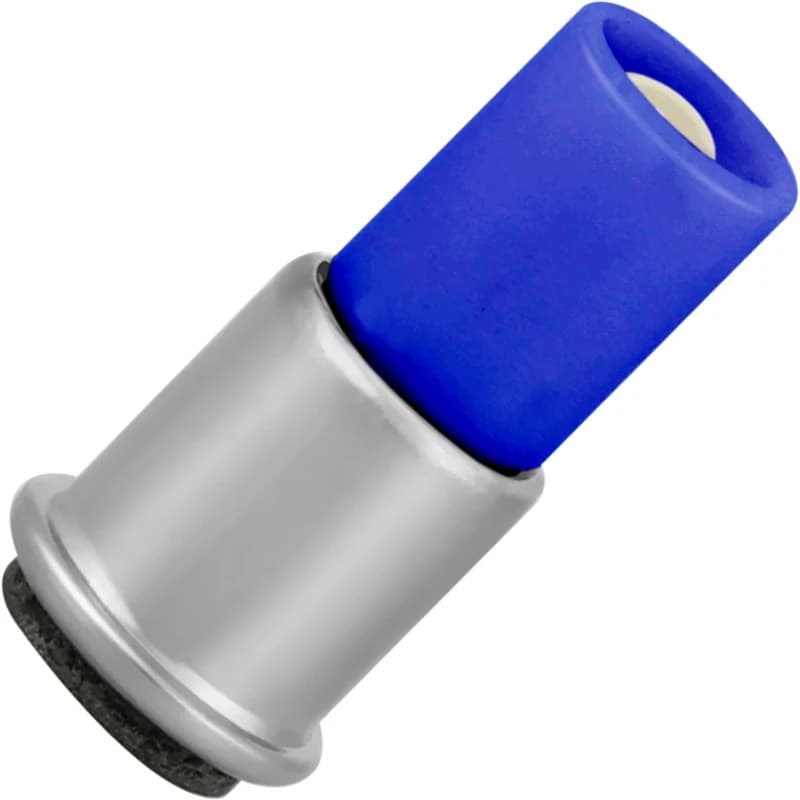 Schiefer Midget flanged LED Lamp | 0.43W 24V 10mA Blauw | 6x16mm | 10 stuks