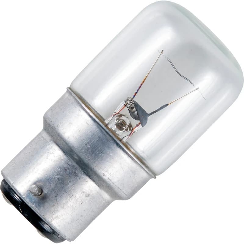 Schiefer Ba22d Buis Gloeilamp | 15W 2700K 110lm 24V | Dimbaar