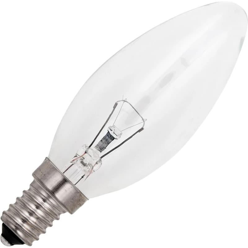 Schiefer E14 Kaars Gloeilamp | 40W 2700K 380lm 24V | Dimbaar