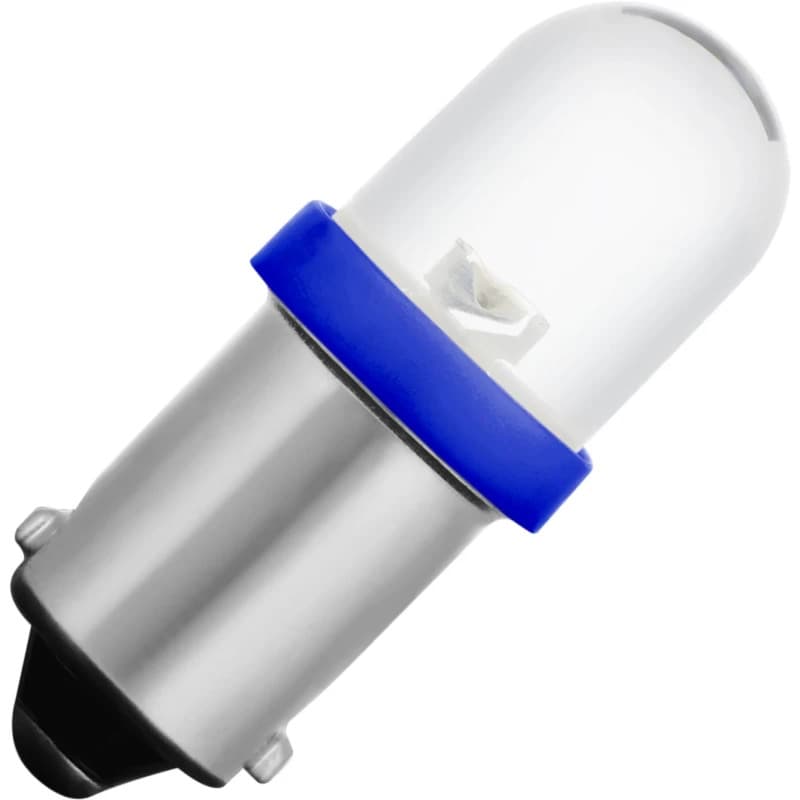 Schiefer BA9s LED Lamp | 0.36W 24V 15mA Blauw | 8.5x28mm | 10 stuks thumbnail 2
