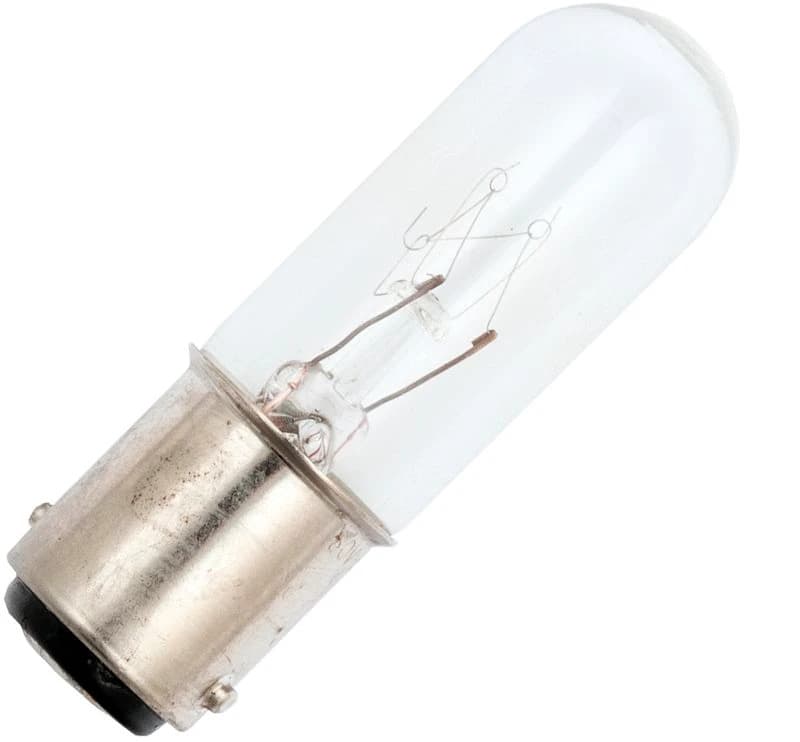 Schiefer BA15d Gloeilamp | 3W 60V 50mA 2500K | 16x54mm | 10 stuks thumbnail 2