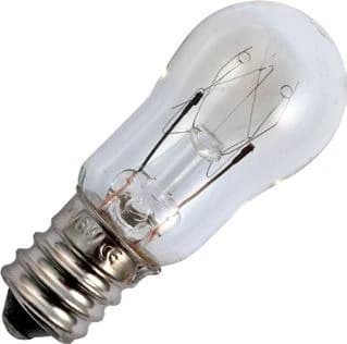 Schiefer E12 Gloeilamp | 6W 120V 50mA 2500K | 19x46mm | 10 stuks thumbnail 2