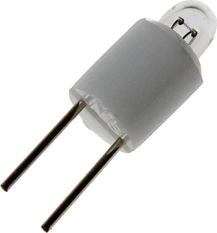Schiefer Bi-pin Gloeilamp | 0.67W 28V 24mA 2500K | 3.2x9.5mm | 10 stuks thumbnail 2