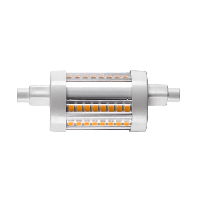 10x SLV R7s LED Buislamp | 9W 3000K 220V/240V 30 | 1050lm 330° Dimbaar 29mm