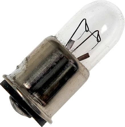 Schiefer Midget flanged Gloeilamp | 0.9W 12V 75mA 2500K | 5.7x15.87mm | 10 stuks thumbnail 2