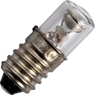 Schiefer E10 Neonlamp | 380V/400V 10x28mm