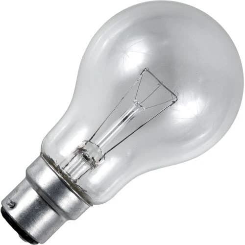 Schiefer Ba22d Oven Gloeilamp | 60W 2700K 700lm 235V | Dimbaar