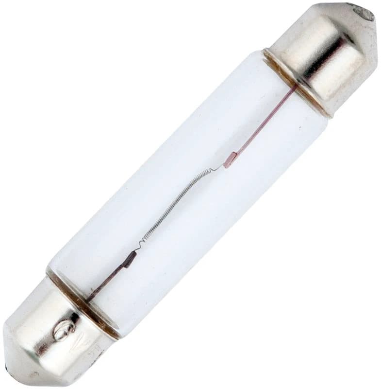 Schiefer S7 Gloeilamp | 3W 12V 250mA 2500K | 8x39mm | 10 stuks thumbnail 2