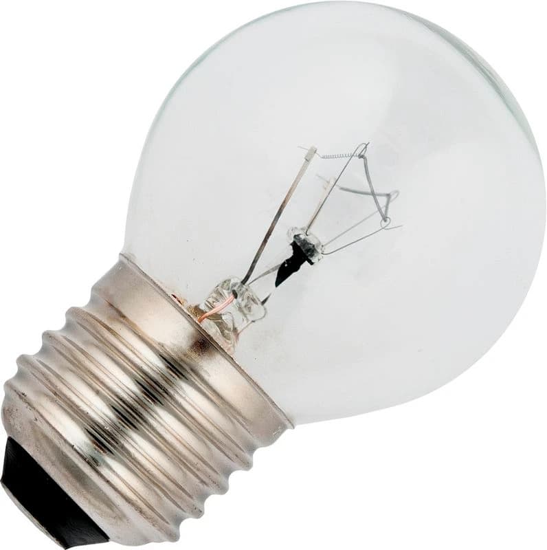 Schiefer E27 Kogel Gloeilamp | 25W 2700K 170lm 65V | Dimbaar thumbnail 2