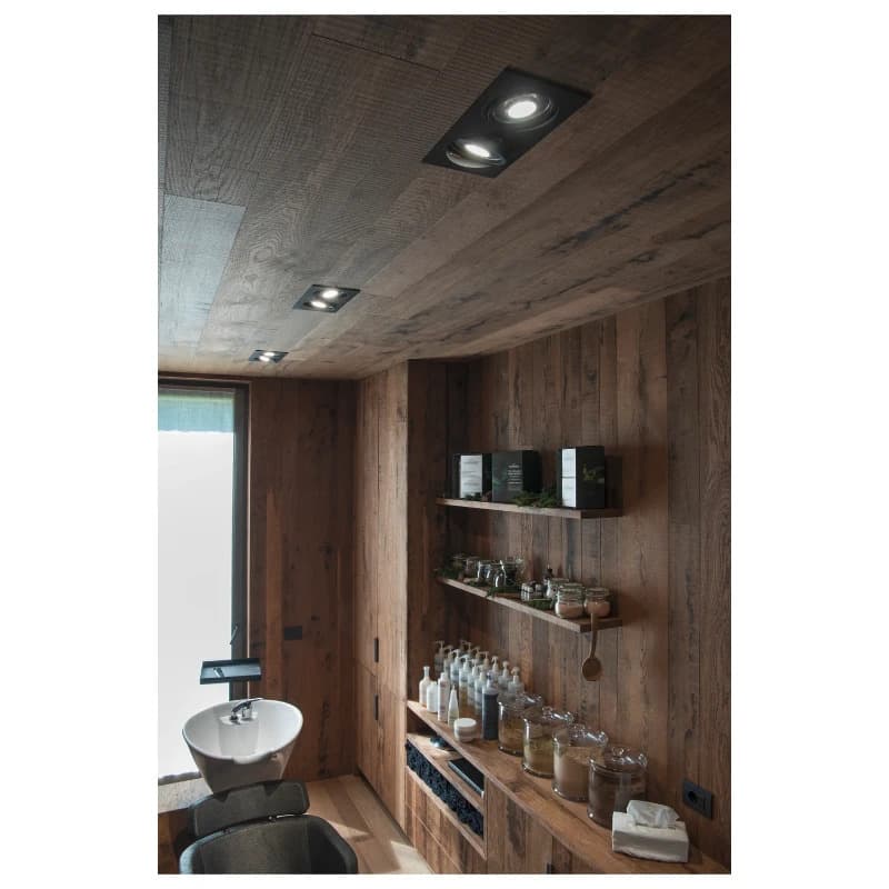 SLV LED InbouwarmatuurØmm | 2X GU10 Max 75W IP20 | Dimbaar | NEW TRIA thumbnail 2