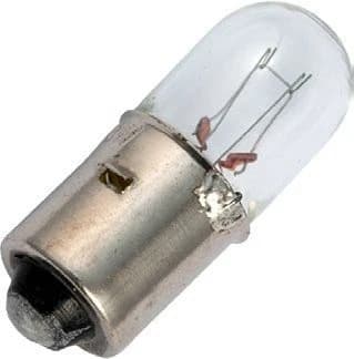 Schiefer BA10s Gloeilamp | 3W 65V 46mA 2500K | 10x28mm | 10 stuks thumbnail 2