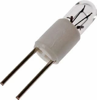 Schiefer Bi-pin Gloeilamp | 0.38W 5V 75mA 2500K | 3.2x9.5mm | 10 stuks thumbnail 2