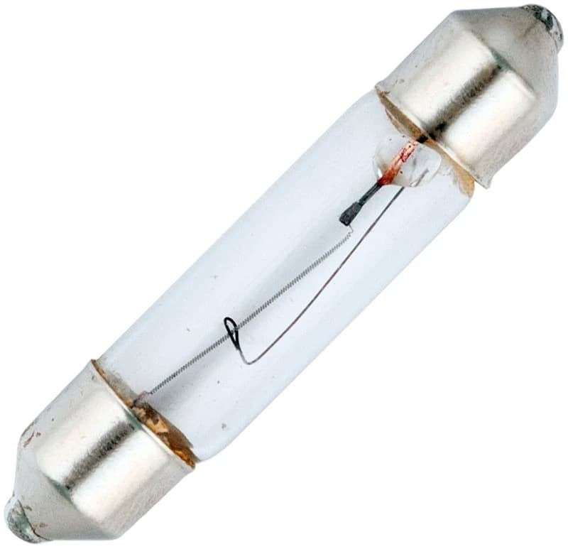 Schiefer S7 Gloeilamp | 3W 48V 62mA 2500K | 8x36mm | 10 stuks thumbnail 2