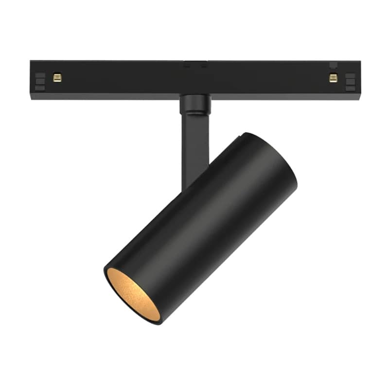 Powergear Rail Spot | 48V Track SottileØ40x110mm 10W 40º Black/Gold | IN07069240G2 thumbnail 2