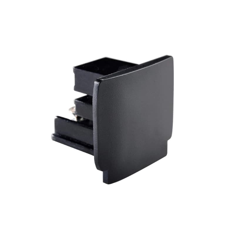 Powergear Onderdeel | 3-fasen rails Eindkap Zwart | PRO-0432-B