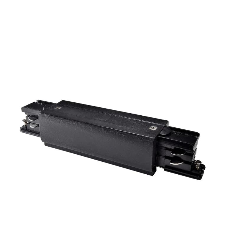 Powergear Onderdeel | 3-fasen rails Middelste connector DALI 1 Circuit Zwart | PRO-D434-B