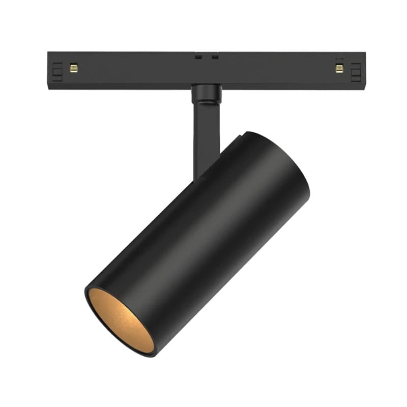 Powergear Rail Spot | 48V Track SottileØ50x120mm (Ø54) 15W 40º White/Gold | IN42099240G3 thumbnail 2