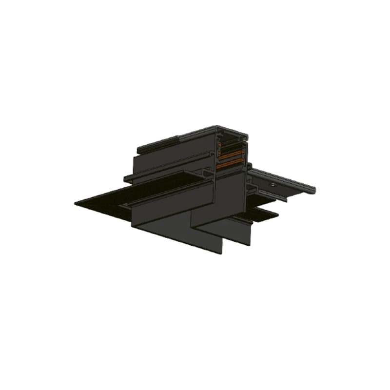 Powergear Onderdeel | 48V Track L Recessed Profile Connector Flat Right White | PRO-RN135FR-W thumbnail 2