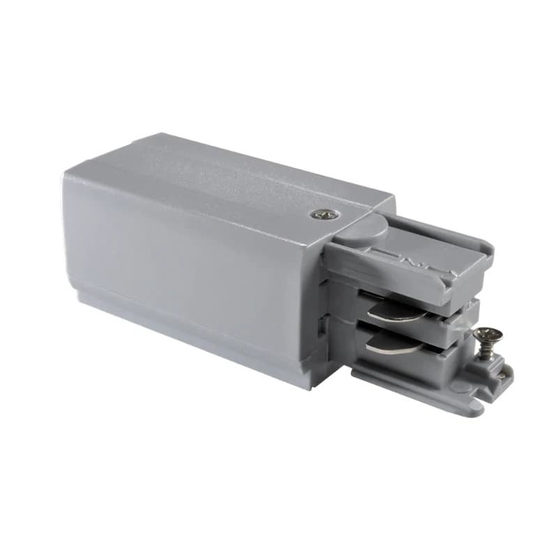 Powergear Onderdeel | 3-fasen rails Connector Links Grijs | PRO-0431L-S